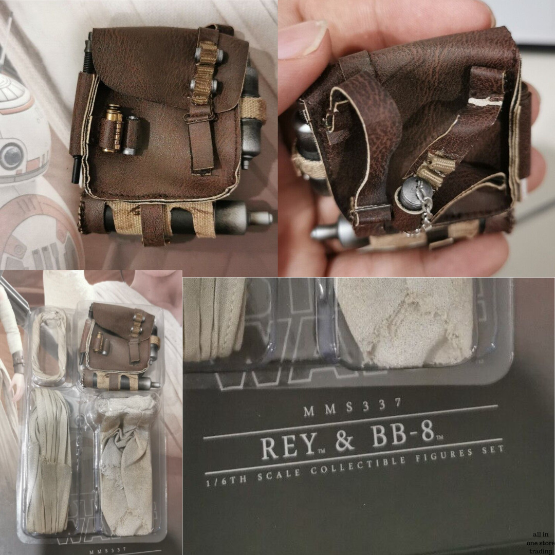 1/6 MMS337 Hot Toys Star Wars BB8 Rey Daisy Ridley Action Figure Accessories Bag