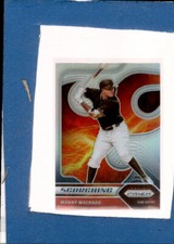 2020 Panini Prizm Scorching Silver Prizm #8 Manny Machado MINT Padres ID:42094
