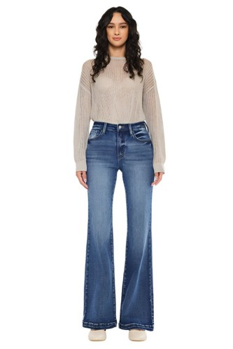 Kancan - Avonlea High Rise Wide Leg Flare Jeans - ESSENTIAL, KC20024 - Bild 19 von 32