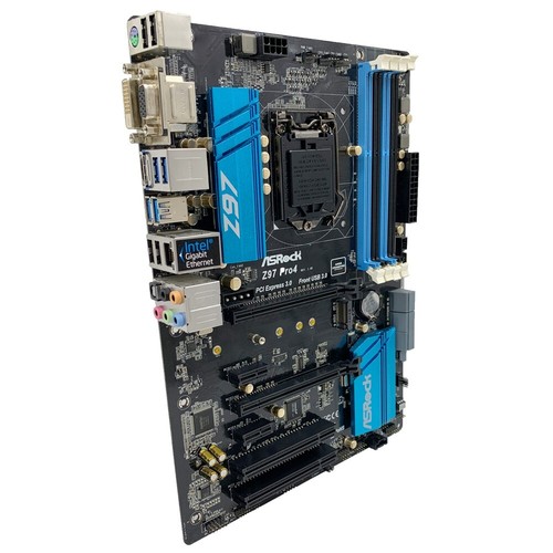 Placa madre ASRock Z97 PRO4 Intel Z97 LGA1150 DDR3 para CPU de 4/5º núcleo i7/i5/i3 - Imagen 3 de 11