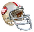 San Francisco 49ers Not Authenticated Original Autographed Football NFL Helmets