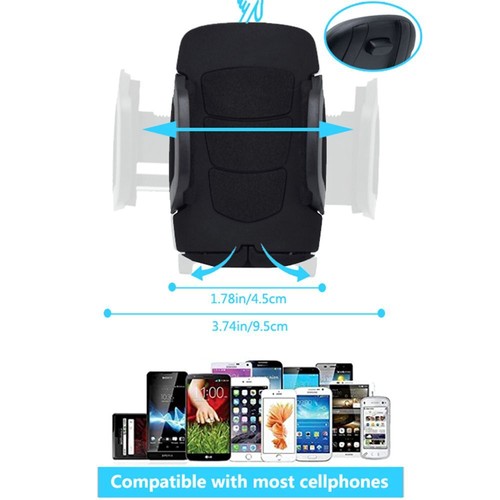 Universal 360° Adjustable Car Mount Gooseneck Cup Holder Cradle For Cell Phone - Picture 7 of 17