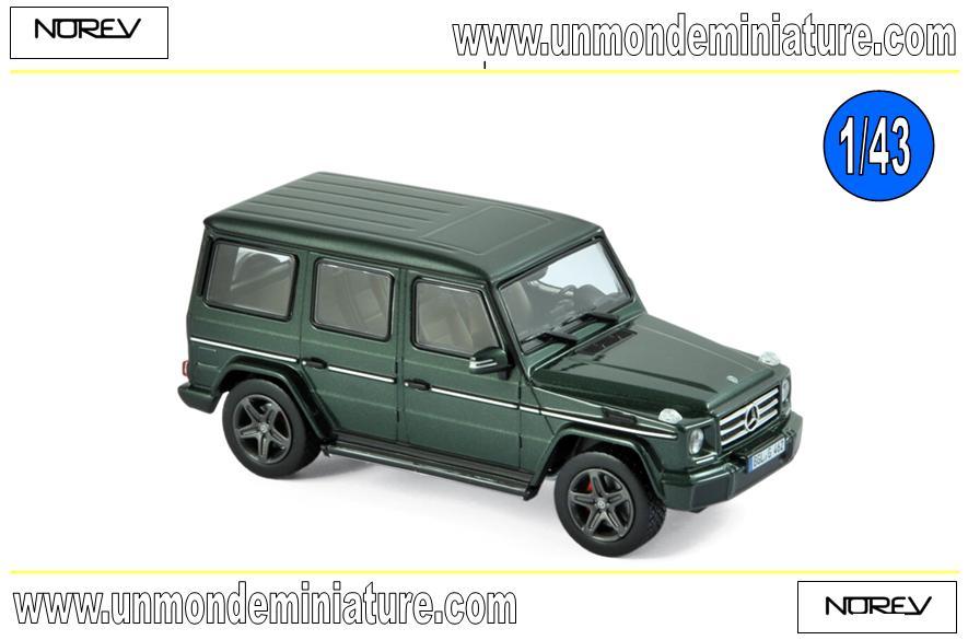 Mercedes-Benz G-Class 2017 vert metallic NOREV - NO 351339 - Echelle 1 43 Mercedes-Benz G-Class 2017 vert metallic NOREV - NO NO NO 351339 - Echelle 1 43 72548b