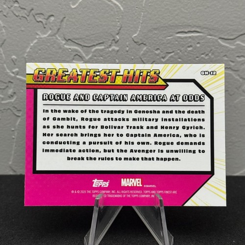 2025 Topps Finest X-Men 97' Greatest Hits Insert 1 - 20 - COMPLETE YOUR SET - Bild 25 von 35
