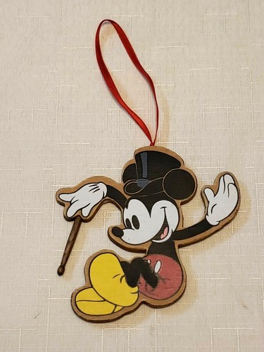 The Walt Disney Company Wooden Mickey Mouse Christmas Ornaments - Picture 5 of 8