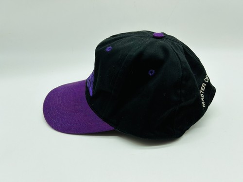 Vintage STAR WARS "Master of the Dark Side” Cap DARTH VADER Purple Black - Picture 3 of 9