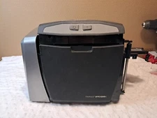 Defective DTC1250e Fargo Id Printer AS-IS Parts Only Does Not Work 