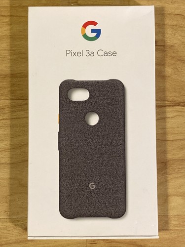 Genuine Google - Case for Google Pixel 3a - Gray Fabric Design - Picture 1 of 2