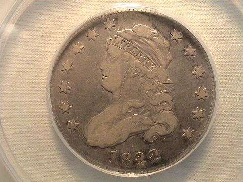 1822 Capped Bust Quarter — photo from the most recent tracked eBay sale