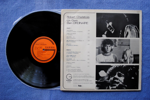 ROBERT CHARLEBOIS / LP GAMMA 22.144 / 1973 (F) - Picture 2 of 2