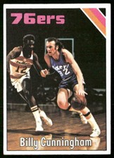 1975-76 Topps #20 Billy Cunningham - VG