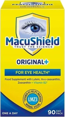 MacuShield Original+ Eye Health Capsules – 90 Pack 100% ORIGINAL
