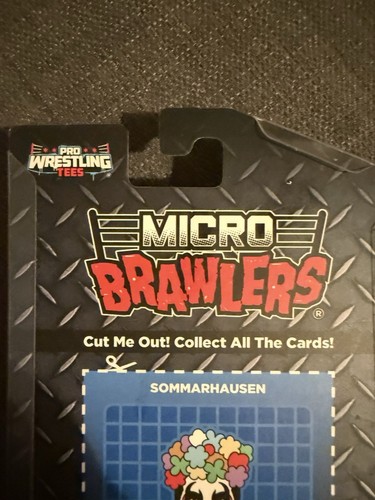 Danhausen ‘Sommarhausen’ Limited Edition Micro Brawlers New Pro Wrwstling Crate - Picture 6 of 8