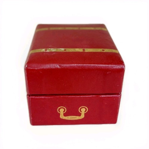 Vtg Hickok Cufflinks Large Scroll Blue Tear Drop Silver Flake In Original Box - Picture 4 of 7