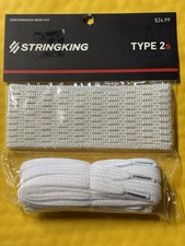 New! StringKing Type 2s Semi-Soft Lacrosse Mesh Kit with Mesh and Strings