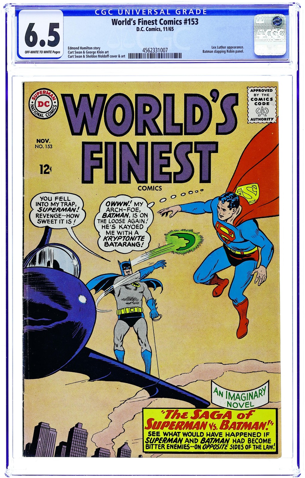 World's Finest Comics #153 Value - GoCollect