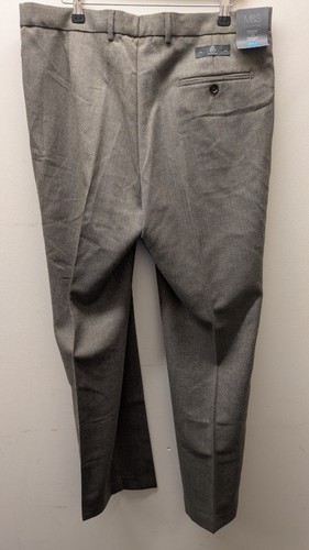 Mens M&S size W36 grey dress pants CG K28