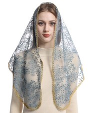 Church Mantilla Catholic Veil: Velos para ir a la iglesia Chapel Lace Head Co