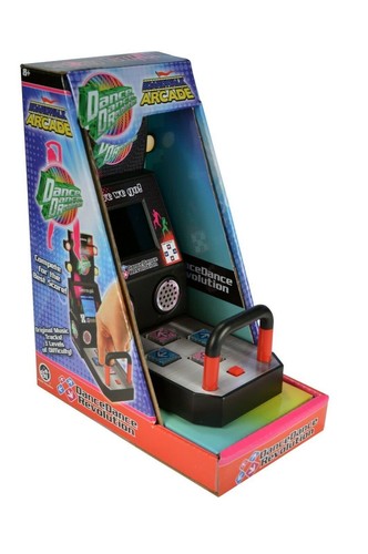 Tiny Arcade Boardwalk Arcade Dance Dance Revolution, Red, Miniature - Bild 11 von 11