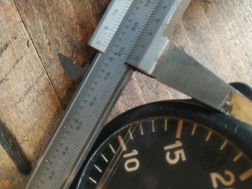 9.8 Jaeger Chronometrisch Rev Counter Drehzahlmesser Tacho Flugzeug Nachlaufuhr - Picture 23 of 24