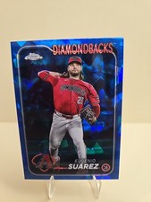 EUGENIO SUAREZ 2024 TOPPS CHROME SAPHIRE CARD
