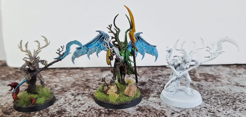 Warhammer Age Of Sigmar - Large Sylvaneth Army Lot - Painted See Photos - P-147 - Picture 15 of 20