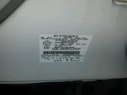 Speedometer ID BG1T-10849-EF 11-12 FORD TAURUS 748420 ID # BG1T10849EF - Picture 11 of 12