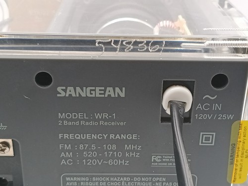 Prison Memorabilia  WR-1 Clear Radio Receiver Issued From Dodge Correctional WI - Bild 10 von 19