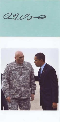 Raymond T. Odierno- Signed Notecard (Army Chief of Staff)