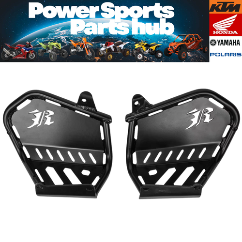 YAMAHA 2006 - 2026 RAPTOR YFM700 700R GYTR ALUMINUM HEEL GUARDS 1S3-F16G0-V0-00 - Picture 1 of 2