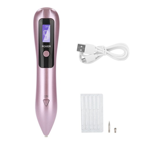 Lápiz portátil LCD punto lunar punto pecas eliminación de tatuajes pluma belleza máquina de piel YZCS - Imagen 3 de 16