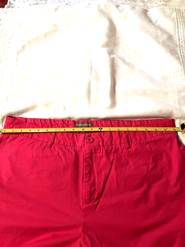 Pantalones de vestir Jessica London rosa capri - 18W - algodón/spandex - Imagen 7 de 11