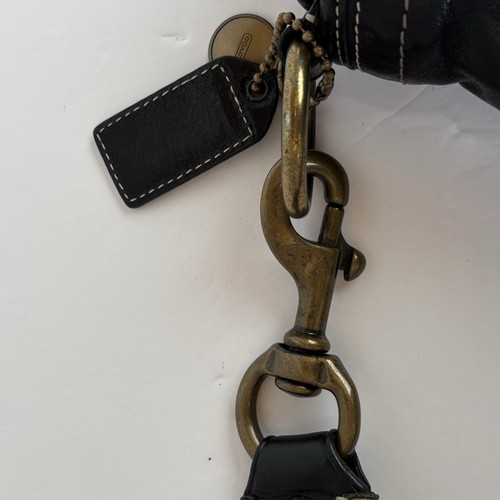 Vintage Coach 10327 65th Anniversary Legacy Shoulder Hippie Bag Handtasche Black - Bild 19 von 23