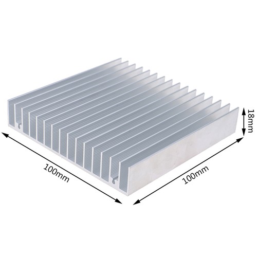Extruded Aluminum Heatsink For High Power LED IC Chip Cooler Radiator Heat D_ME - Photo 12/16