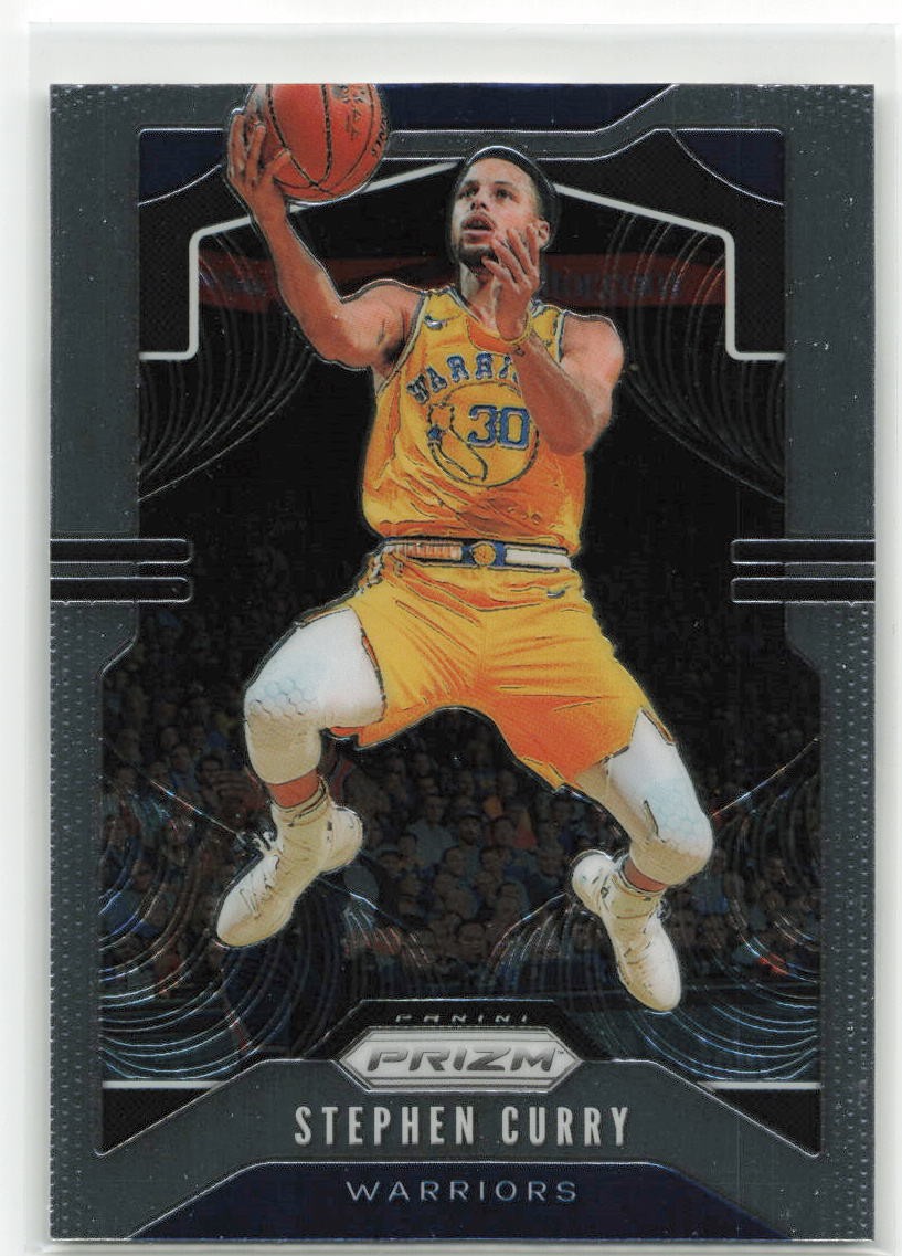 2019-20 Panini Prizm Stephen Curry #98 Golden State Warriors