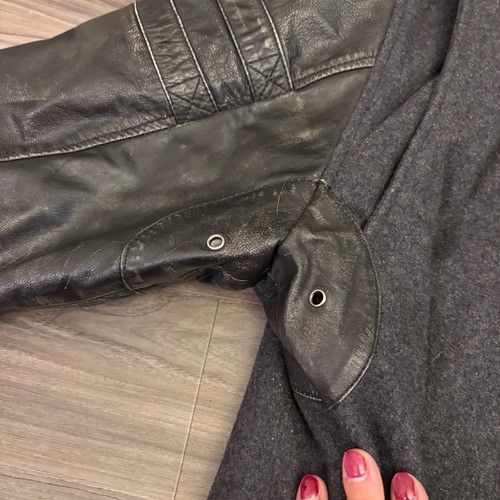 Y2K / Vintage Harley-Davidson Genuine MotorClothes Varsity Jacket Leather 3XL - Picture 9 of 14
