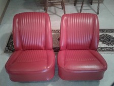 196162 Corvette Seats Red Hand Stitched Not Seat Covers Frame Blasted Power 196162 Corvette Seats Red Hand Stitched Not Seat Covers Frame Blasted Power