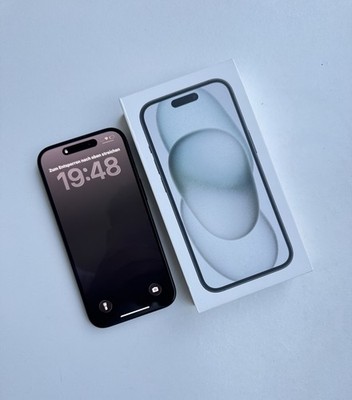 Apple iPhone 15 - 128GB - Schwarz (Ohne Simlock) / Sehr Guter Zustand / OVP