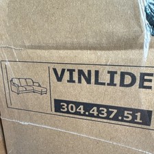 New IKEA VINLIDEN Cover for 3-Seat Sofa Hakebo Light Turquoise