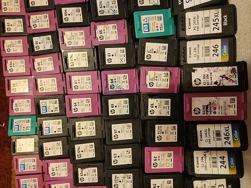 Empty Hp/Canon Cartridges 92Hp With 10 Canon - Afbeelding 5 van 16