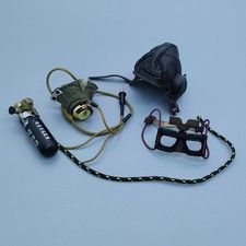 DID 80187 1/6 WWII British Pilot Squadron Leader Tom Action Figure Elmetto da Volo