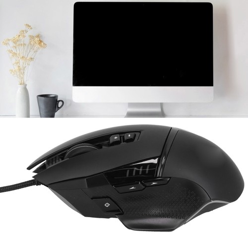 Magic Refiner Wired Gaming Mouse Black 8‑Button Usb2.0 Port Ergonomic Comp HOM - Picture 11 of 12