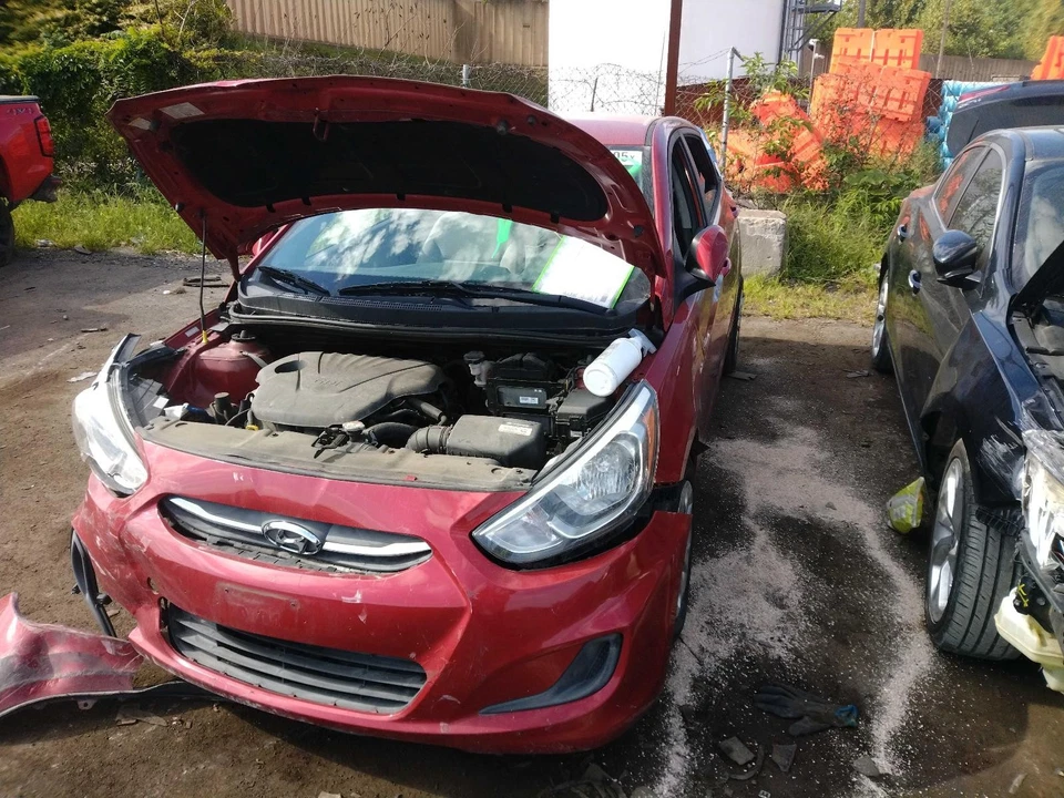 2017 Hyundai Accent Glove Box Red OEM Used 76000 Miles NJ25-20993-512205 - Image 3 of 4