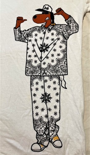 Snoop Dogg Grafik T-Shirt von Dogg Supply Herren Large weiß Musik Rap - Bild 2 von 6