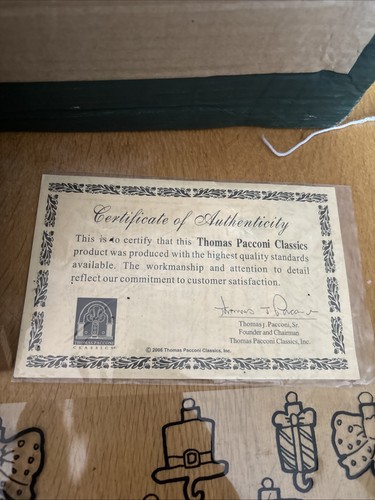 Thomas Pacconi Classics 2006 Collection Christbaumschmuck 17 Ornamente - Bild 7 von 10