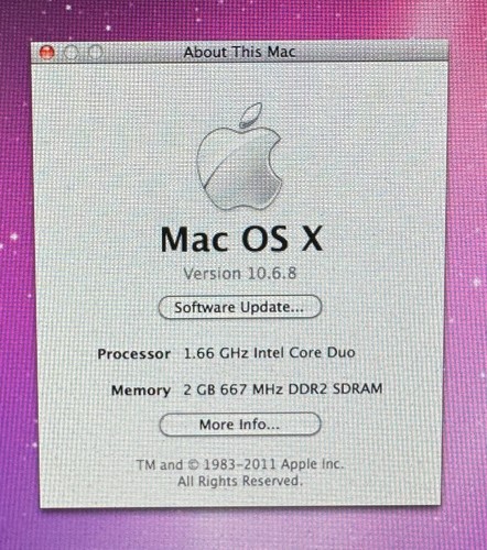 Apple Mac mini February 2006 1.66GHz Intel Core Duo (MA206LL/A) W/Rosetta - Picture 2 of 4