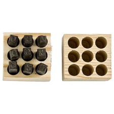 Brady 23241 Steel Type Kit, Number Set