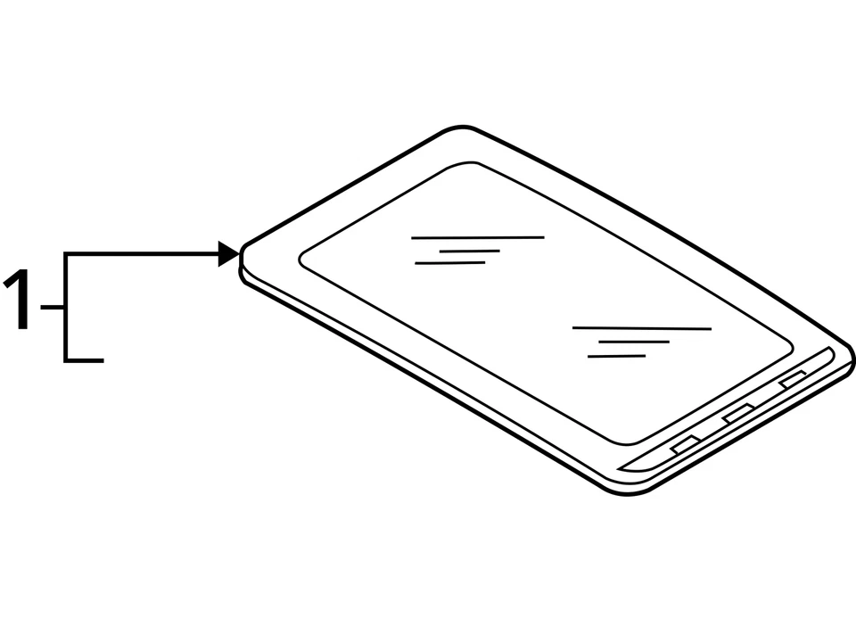Volkswagen VW Rabbit 2006-2010 techo corredizo OEM Foto 4 de 4