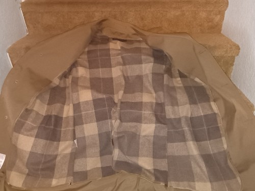 Botany 500 Gabardina Hombre 40 Corto Extraíble Forro Lana Forro Manga Seda - Imagen 18 de 21