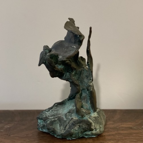 Vintage Midcentury Brutalist Abstract Expressionist Bronze Sculpture OOAK - Bild 11 von 15